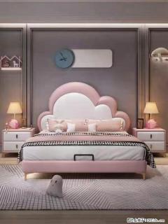 佛山大厂货，高质量仿真皮，实木床边，高密度海绵，带实木床板，全新包装，特价处理 - 汕头28生活网 st.28life.com